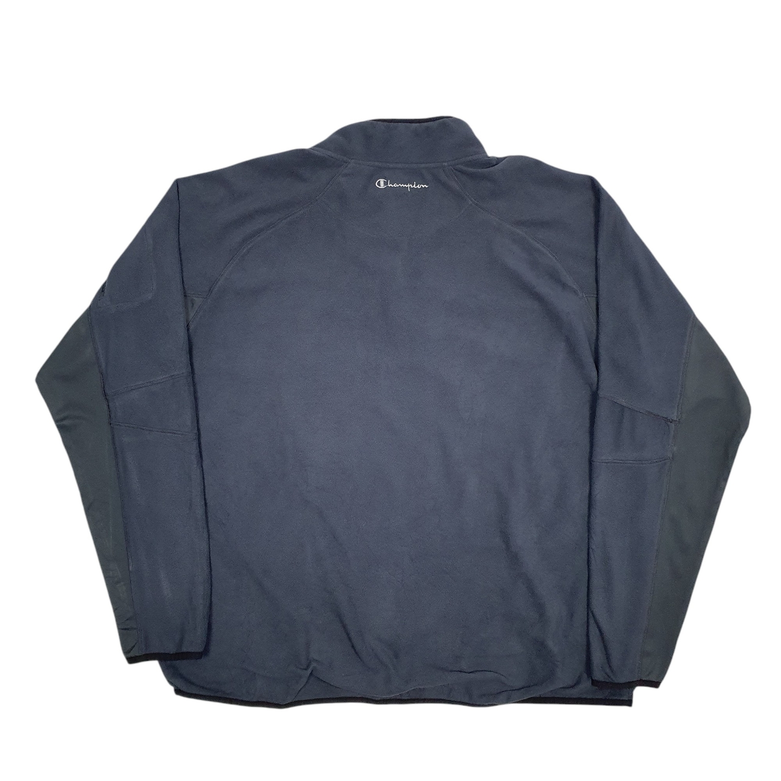 CHAMPION 1/4 Quarter Zip Polyester Fleece Jumper Mens XL image 3