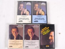 Roger Whittaker Lot of 5 Cassettes : Best Loved Ballads 1  2, Sincerely Yours