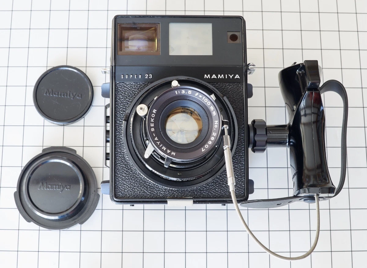 Appareil Photo Mamiya Universal Press, Objectif Sekor 100 Mm, Format Moyen, Japon