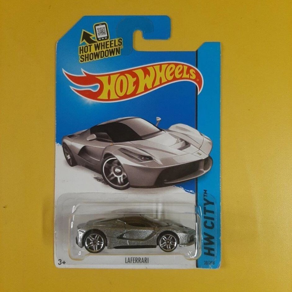 lot of 6) Hot Wheels FERRARI LaFERRARI Silver HW CITY Limited Rare