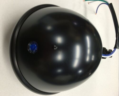 Triumph Chopper 5 3/4 Headlight Matte Black Bottom Mount Bobber 12 Volt Hi-Lo - Picture 2 of 3