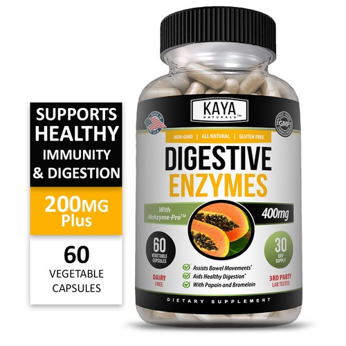 Digestive Enzymes w/ Prebiotic & Probiotics, Gas, Constipation & Bloating Relief - Picture 13 of 15