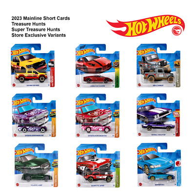 HOT WHEELS 2023 Mainline Short Card 1/64 Scale Basic Assortment