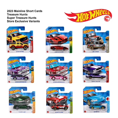 HOT WHEELS 2023 Mainline Short Card 1/64 Scale Basic Assortment | eBay