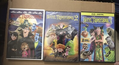 Hotel Transylvania 1, 2 & 3 Trilogy DVD Collection 3 Movies New