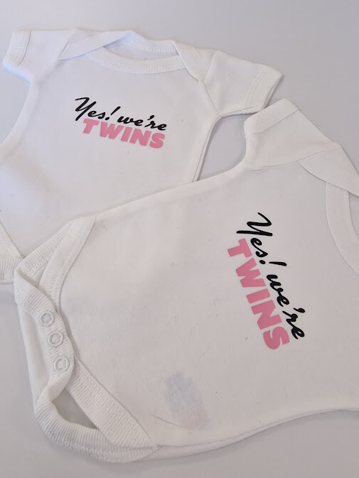 Twins Baby Grows -Twins Baby grows -Twin Girl Baby Clothes UK