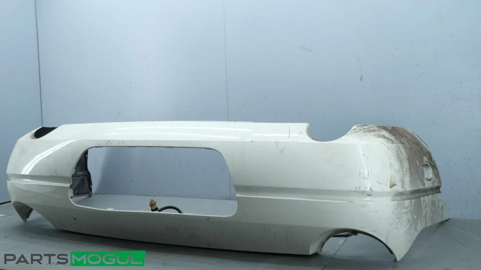 02-05 Ford Thunderbird Rear Bumper Cover Assembly White OEM - Image 3 of 4