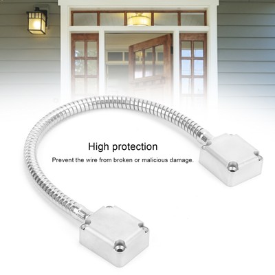 401 Stainless Steel Door Loop Wire Cable Protector For Exposed Mounting Acces  