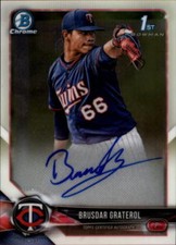 2018 Bowman Chrome Baseball Prospects Autograph Singles (Pick Your Cards)