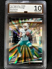 2022 Prestige Holo Tua Tagovailoa Xtra #180, Miami Dolphins DCI 10