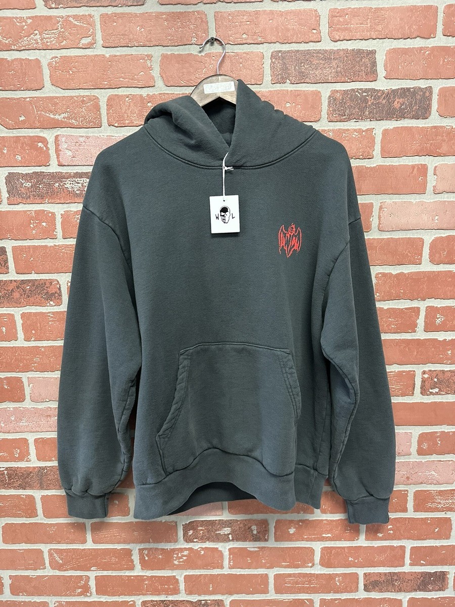 Size M - Warren Lotas “Camp Blood” Hoodie Grey 100% Authentic 