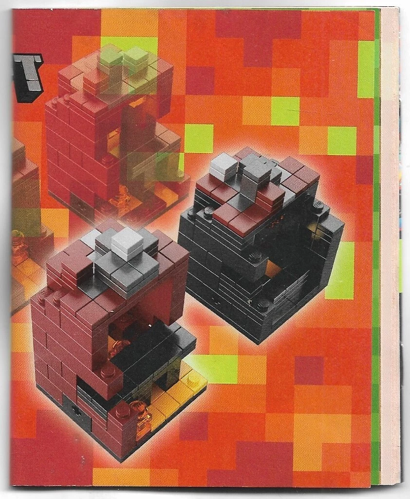 LEGO 21106 Minecraft Micro World The Nether instructions