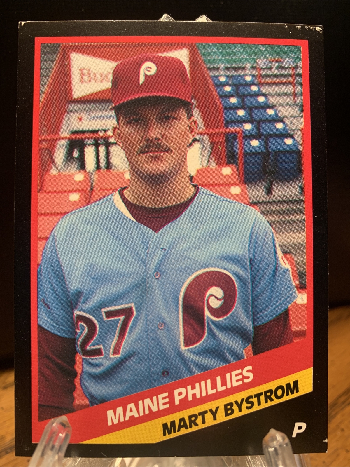 1988 Maine Phillies CMC #1 Marty Bystrom