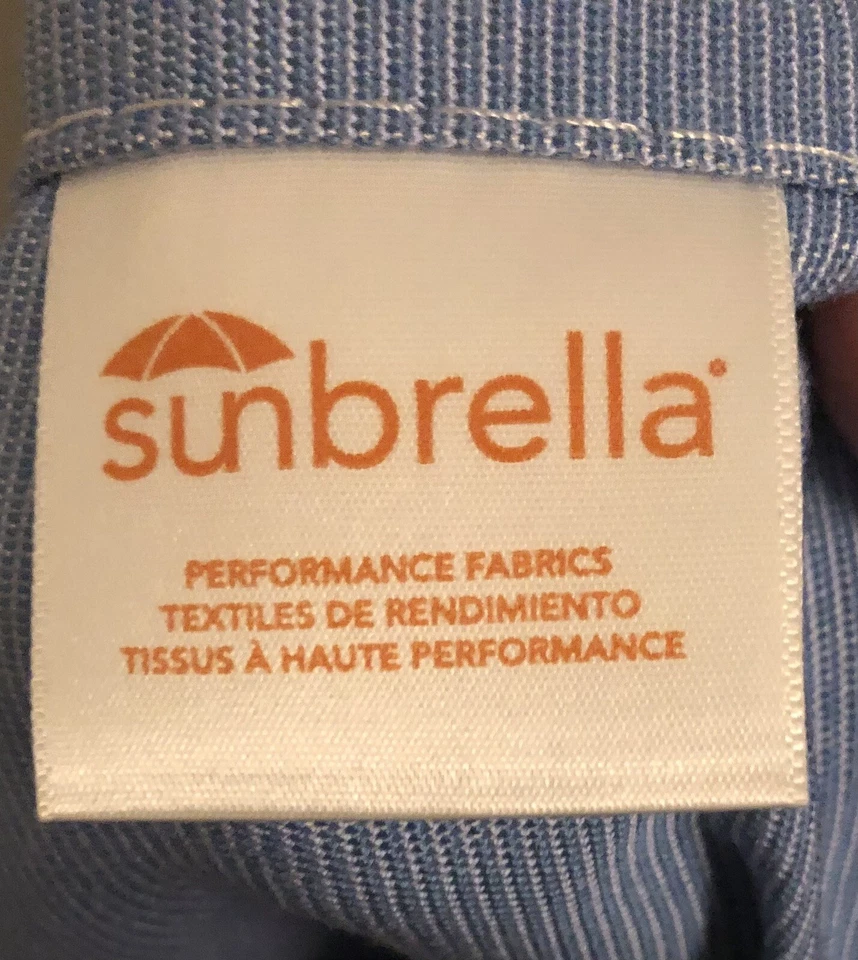 Panel cortina interior/exterior ojal 50"x96" azul Foto 4 de 4