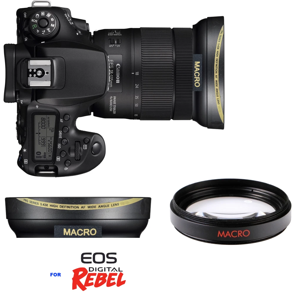 Canon EOS 18-135mm Focal Camera Lenses for sale | eBay