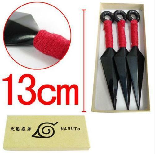 5 Kunai Naruto Minato Itachi Uchiha 2 Shuriken Kit Ninja Akatsuki