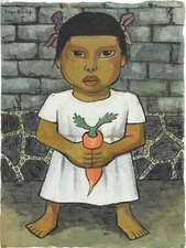 DIEGO RIVERA Art Poster or Rolled Canvas Print "Nina"