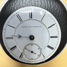 18s ELGIN Nat'l  15J GRADE 70 HUNTER POCKET WATCH MOVEMENT AS IS c1880