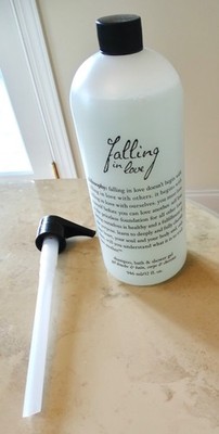 Philosophy FALLING IN LOVE Shampoo, Bath & Shower Gel 32 oz includes Pump SEALED