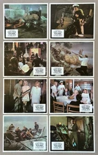 LOST CONTINENT 1968 SUZANNA LEIGH Hammer Horror 8x10 FOH LOBBY CARD SET 8