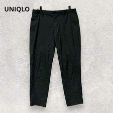 Uniqlo Kando Pants M Black Tapered Stretch Lightweight Business Used