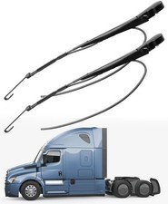 2 Pcs Front Windshield Wiper Arm Fit For Freightliner Cascadia 2008-2025 2pcs 2 Pcs Front Windshield Wiper Arm Fit For Freightliner Cascadia 2008-2025 2pcs