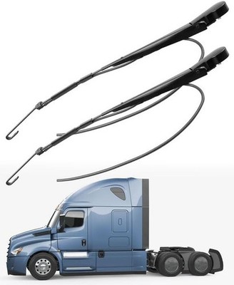 2 Pcs Front Windshield Wiper Arm Fit for Freightliner Cascadia 2008-2025, 2Pcs