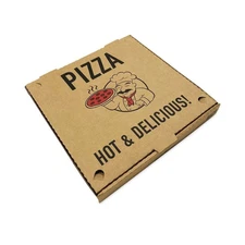 BluTable 661631253342 16 in. x 16 in. x 2 in. Pizza Boxes - Brown (50/Pack) New