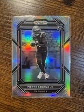 2022 Panini Prizm -  Variation Pierre Strong Jr. #325 Silver Prizm (RC)