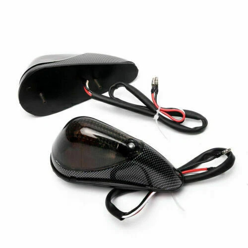 Turn Signals Light Indicators Rear Lamp Fit For Kawasaki Ninja EX 250 EX250 1991 - Foto 4 di 10