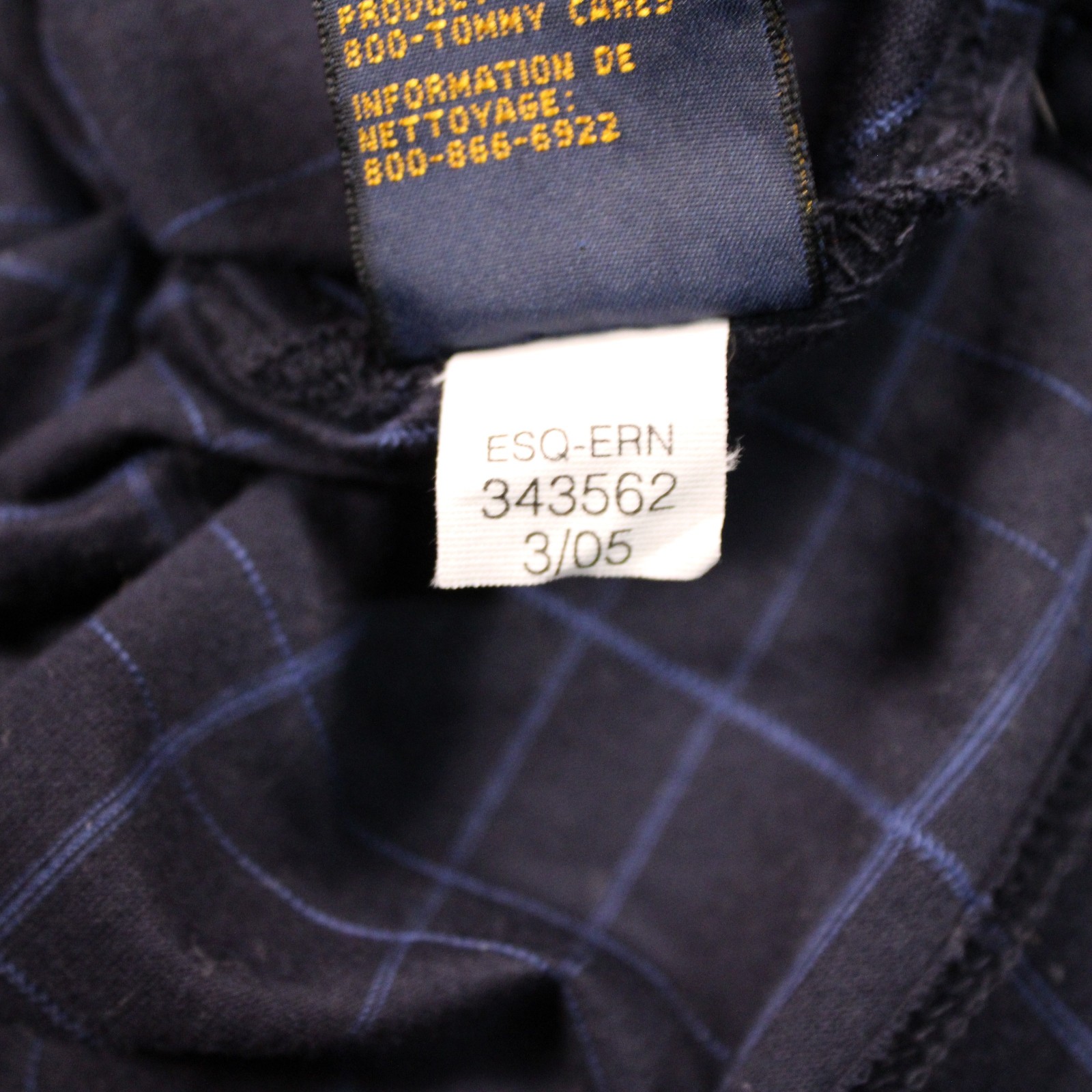 Vintage Tommy Hilfiger Golf Kansas KU Jayhawks Blue Plaid Polo - Large thumbnail 7