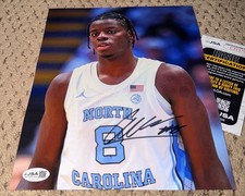 CALEB WILSON SIGNED 8X10 PHOTO JSA UNC BASKETBALL AUTOGRAPH NORTH CAROLINA HEELS