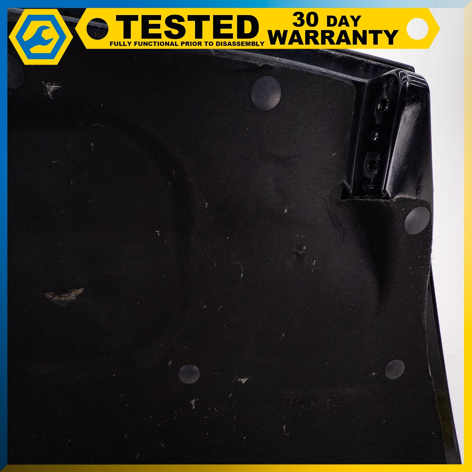 DAMAGED! 05-13 CHEVROLET CORVETTE C6 FRONT HOOD BONNET COVER PANEL BLACK OEM