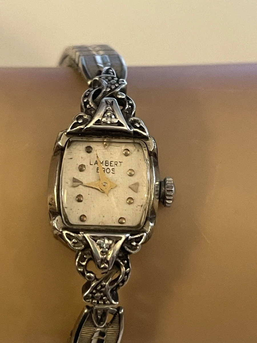 Vtg Marc‎ Nicolet Le Marc 100 Art Deco Swiss 17 Jewels Ladies Working Watch Marc Nicolet Wristwatches for sale | eBay main image 3