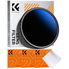 K F CONCEPT 49mm Variable ND Lens Filter ND2-ND400 1-9 Stops Ultra Slim