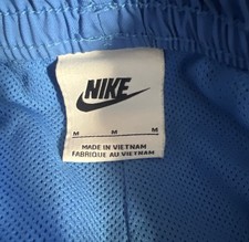 Nike Woven Flow Club Retro Shorts Men  s Blue M DM6829-435 Running Gym VTG EUC