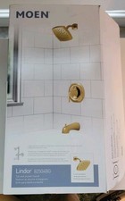 Moen 82504BG Lindor Brushed Gold Tub & Shower...