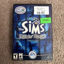 The Sims Makin' Magic Expansion Pack for PC New Sealed Small Box