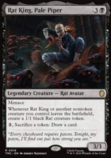 Rat King, Pale Piper - Commander: Teenage Mutant Ninja Turtles (Rare) [TMC-19]