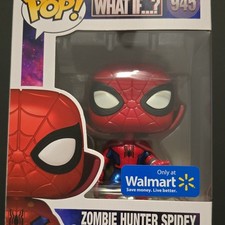 Funko Pop! Marvel What If...? Zombie Hunter Spidey #945 Walmart Exclusive