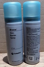 2 Coloplast Brava Skin Barrier Spray REF 120205