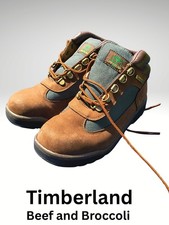Timberland Youth Boys Field Boots Dark Brown/...