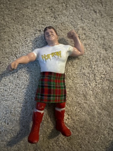1980's WWF WWE LJN Wrestling Action Figure - Rowdy...