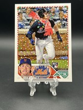 2023 Topps Holiday Brett Baty SP RC Scarf #H151 New York Mets