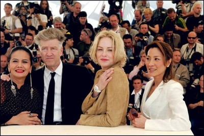 Cannes 2002 Christine Hakim David Lynch Sharon Stone Michelle Yeoh Old Photo