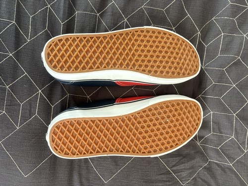 SCARPE VANS ERA PRO 50° ANNIVERSARIO '76 BLU NAVY/ROSSO taglia 8,5 uomo/donna 10 - Foto 3 di 10