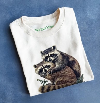 Vintage Raccoon Cute Comfort Tee