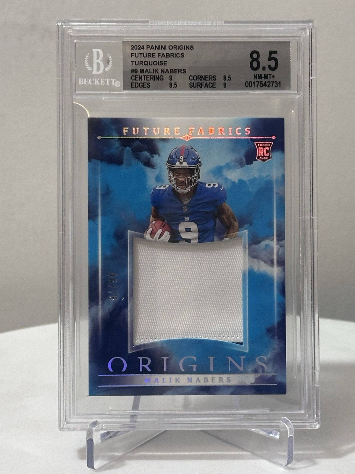 2024 Panini Origins - Rookies Blue #147 Malik Nabers /99 (RC)