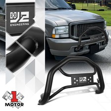 J2 Carbon Steel Tubular Bull Bar Front Bumper Grill Guard For 99-04 F250-f550