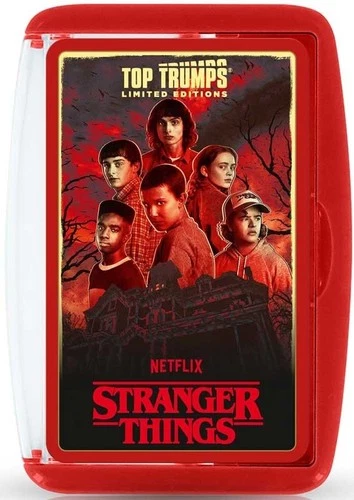 Top Trumps Limited Editions Stranger Things Card Game ***********